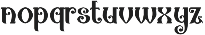 Marstune otf (400) Font LOWERCASE