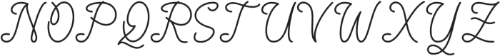 Marsyhorn otf (400) Font UPPERCASE