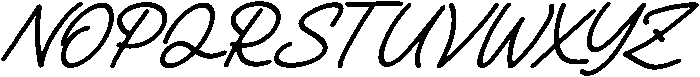 Martadinata Italic otf (400) Font UPPERCASE