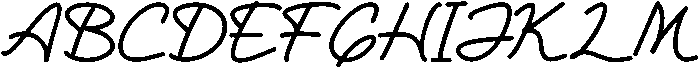 Martadinata otf (400) Font UPPERCASE