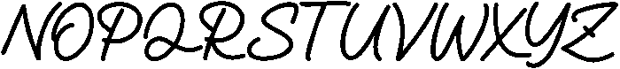 Martadinata otf (400) Font UPPERCASE