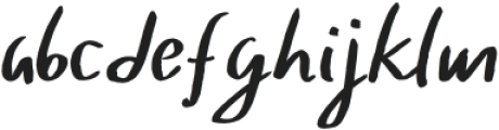 Martha Light otf (300) Font LOWERCASE