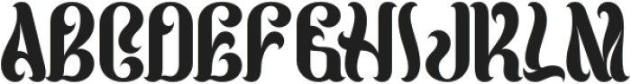 Marthias otf (400) Font LOWERCASE