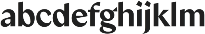 Marti Sans Medium otf (500) Font LOWERCASE