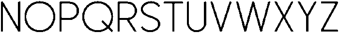 Martica Regular otf (400) Font UPPERCASE