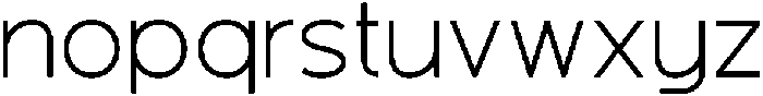 Martica Regular otf (400) Font LOWERCASE