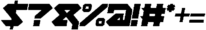 Martin Gaming Italic otf (400) Font OTHER CHARS