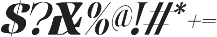 Martina Retro Italic otf (400) Font OTHER CHARS