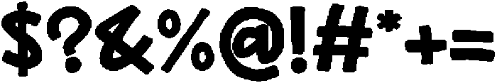 Marua Bold otf (700) Font OTHER CHARS