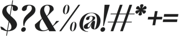 Marvella Typeface Italic Regular otf (400) Font OTHER CHARS