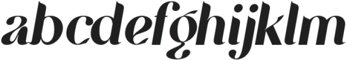 Marvella Typeface Italic Regular otf (400) Font LOWERCASE