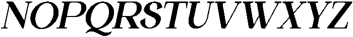 Marvello Roman Oblique otf (400) Font UPPERCASE
