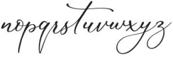 Marvelous Script otf (400) Font LOWERCASE