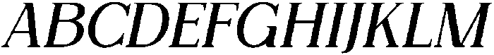 Marvene Italic otf (400) Font UPPERCASE
