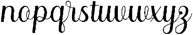 Maryam otf (400) Font LOWERCASE