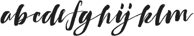 Marylebone Script otf (400) Font LOWERCASE