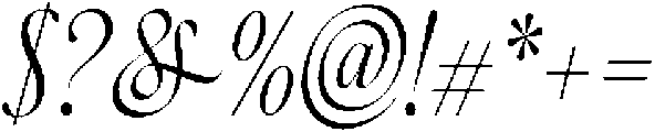 Maryllis otf (400) Font OTHER CHARS