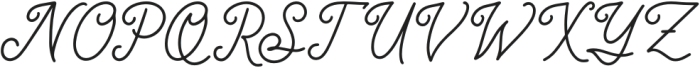 Marylona otf (400) Font UPPERCASE