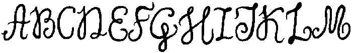 Marzipan Cream Regular otf (400) Font UPPERCASE