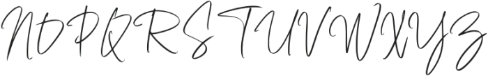 Masha Signature Regular otf (400) Font UPPERCASE
