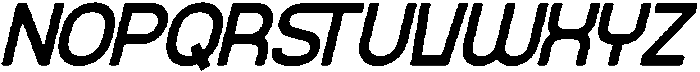 Masign Italic otf (400) Font UPPERCASE
