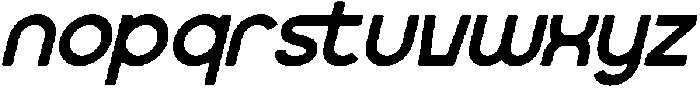 Masign Italic otf (400) Font LOWERCASE