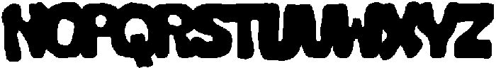 Maskey Block Overlap otf (400) Font LOWERCASE