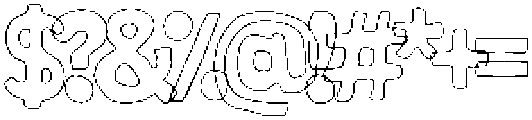 Maskey Outline Overlap otf (400) Font OTHER CHARS