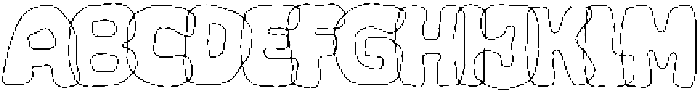Maskey Outline Overlap otf (400) FONT