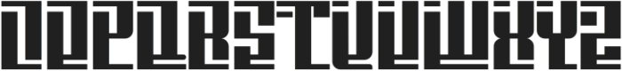 Masoge Font Regular otf (400) Font UPPERCASE