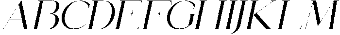 Masonby Italic otf (400) Font UPPERCASE