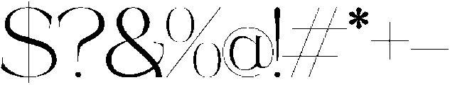 Masonby Light otf (300) Font OTHER CHARS