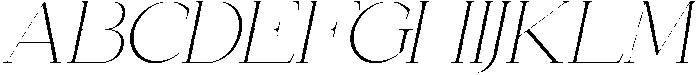 Masonby Thin Italic otf (100) Font