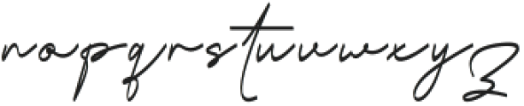 Mast Child Signature Regular otf (400) Font LOWERCASE