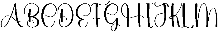 Master Regular otf (400) Font UPPERCASE