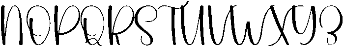 Master Regular otf (400) Font UPPERCASE