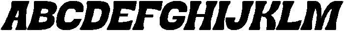 Master Riegaza Italic otf (400) Font UPPERCASE