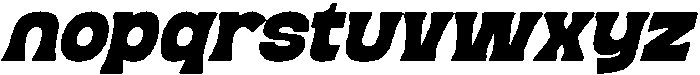 Master Riegaza Italic otf (400) Font LOWERCASE