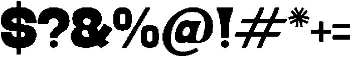 Master Riegaza otf (400) Font OTHER CHARS