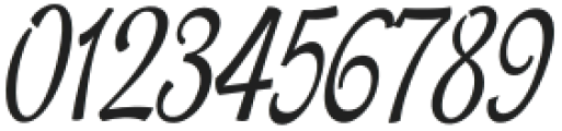 Masteria Script Italic otf (400) Font OTHER CHARS