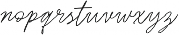 Masterline otf (400) Font LOWERCASE