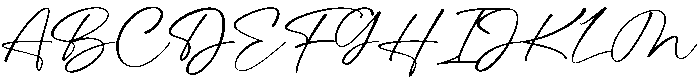 Mastine Regular otf (400) Font UPPERCASE