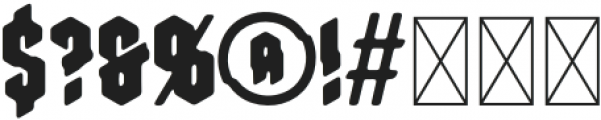 Mastodon Serif Dull otf (400) Font OTHER CHARS