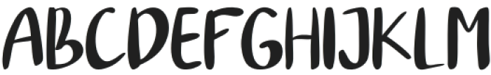 Mastomogi Regular otf (400) Font UPPERCASE