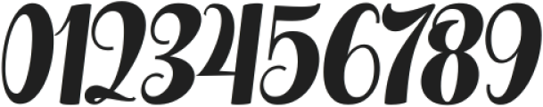 Mastora Italic ttf (400) Font OTHER CHARS