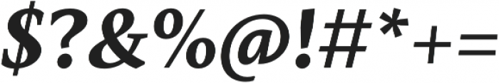 Mastro Caption Bold Italic otf (700) Font OTHER CHARS