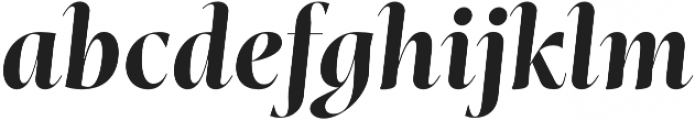 Mastro Display Bold Italic otf (700) Font LOWERCASE
