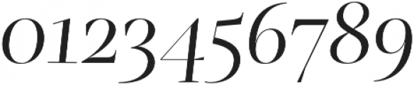 Mastro Display Book Italic otf (400) Font OTHER CHARS