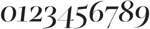 Mastro Display Medium Italic otf (500) Font OTHER CHARS