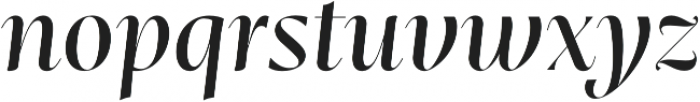Mastro Display Medium Italic otf (500) Font LOWERCASE
